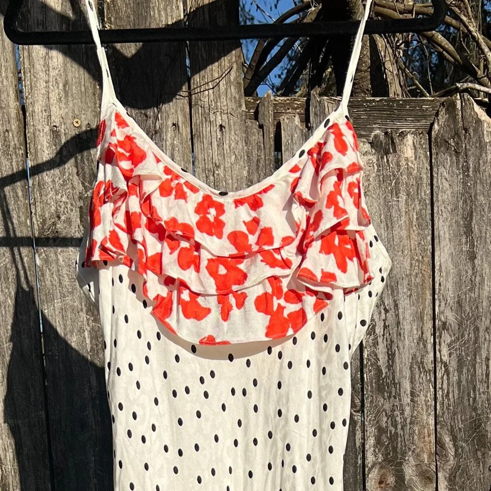 RIXO For Target POLKA DOT SLIP DRESS - Picture 2 of 6